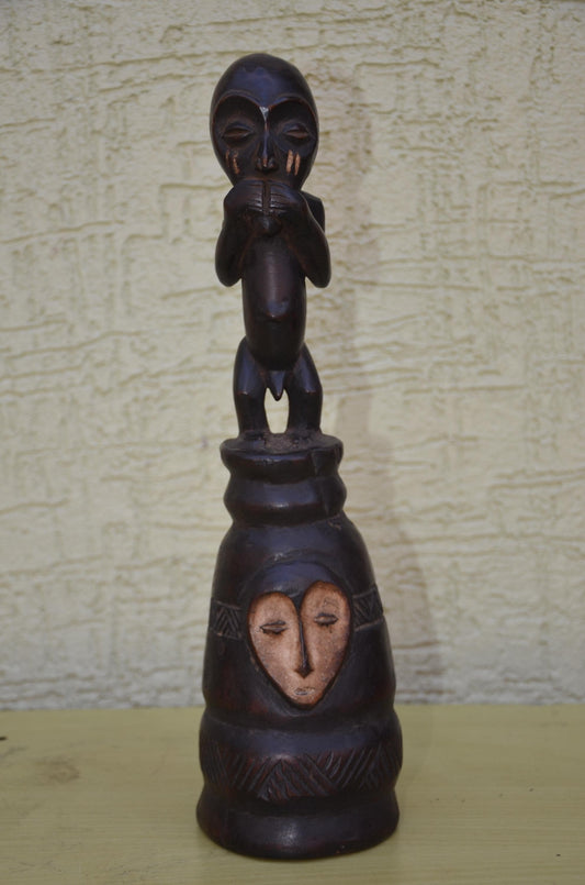 Authentic Lega Bell Figure | Congolese Tribal Art