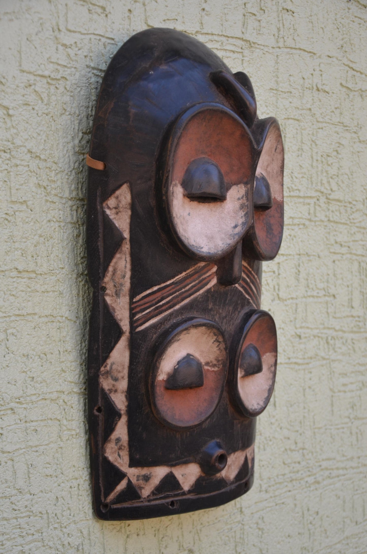 Authentic Emangungu Plank Mask | African Tribal Art