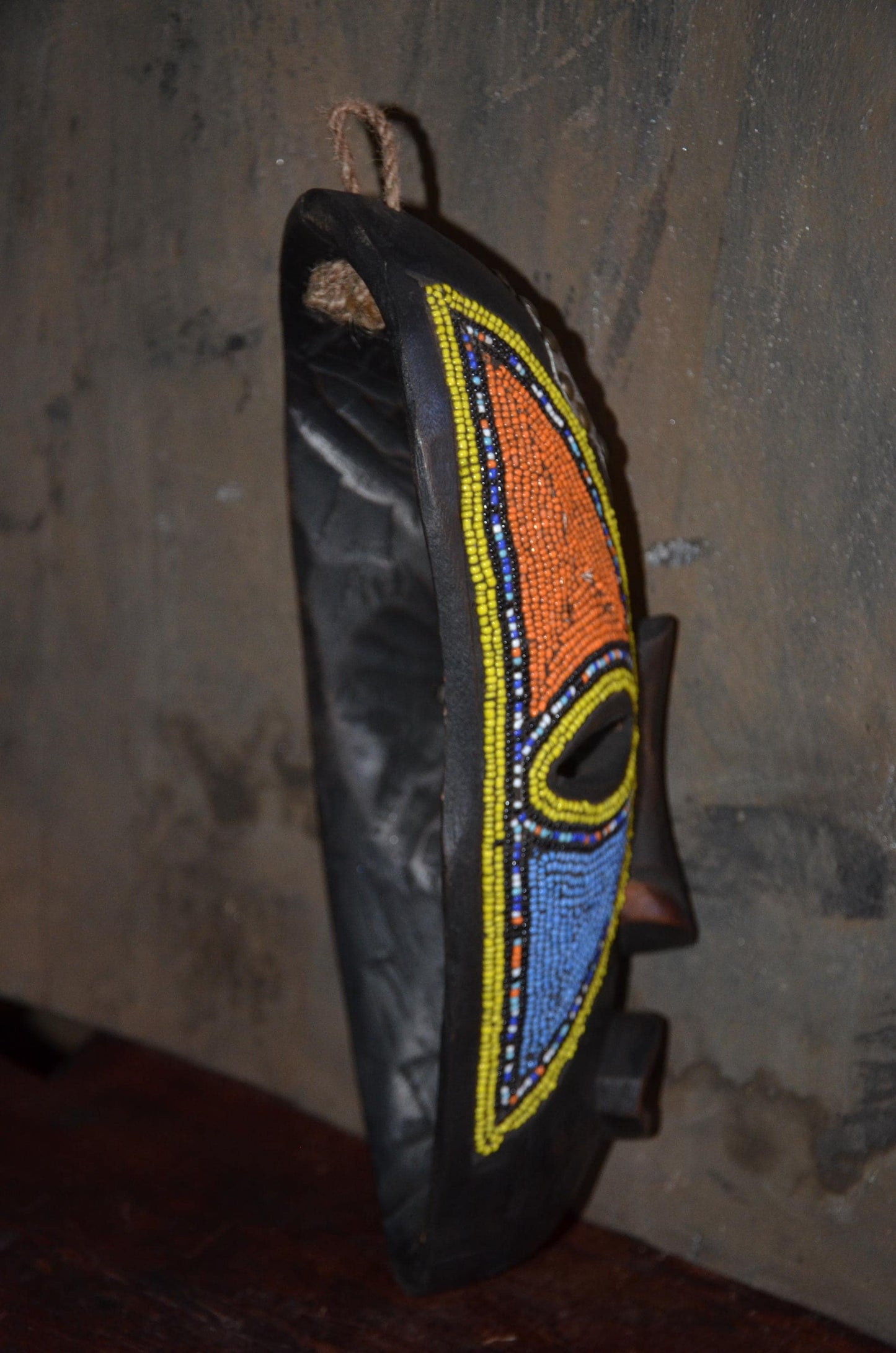 Authentic Bamileke Beaded Mask | Cameroon Grassfields | Tribal Art
