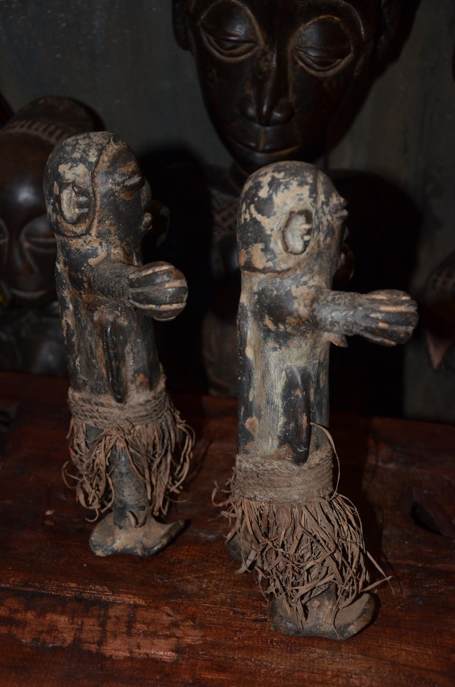 Authentic Namji Fertility Doll | Cameroon Tribal Art | Hand-Carved Wood