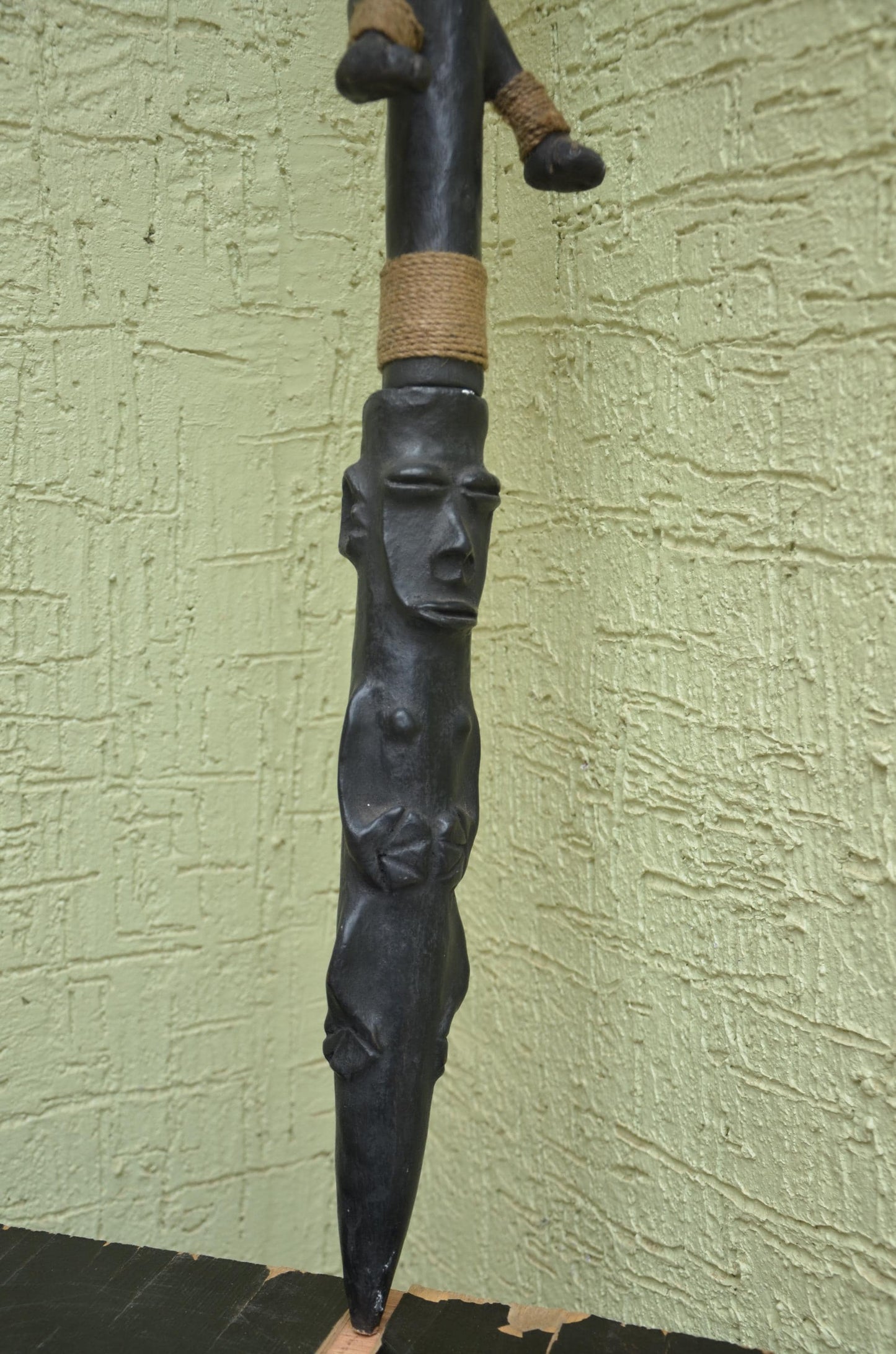 Authentic African Chiefâ€™s Ceremonial Staff | Tribal Art