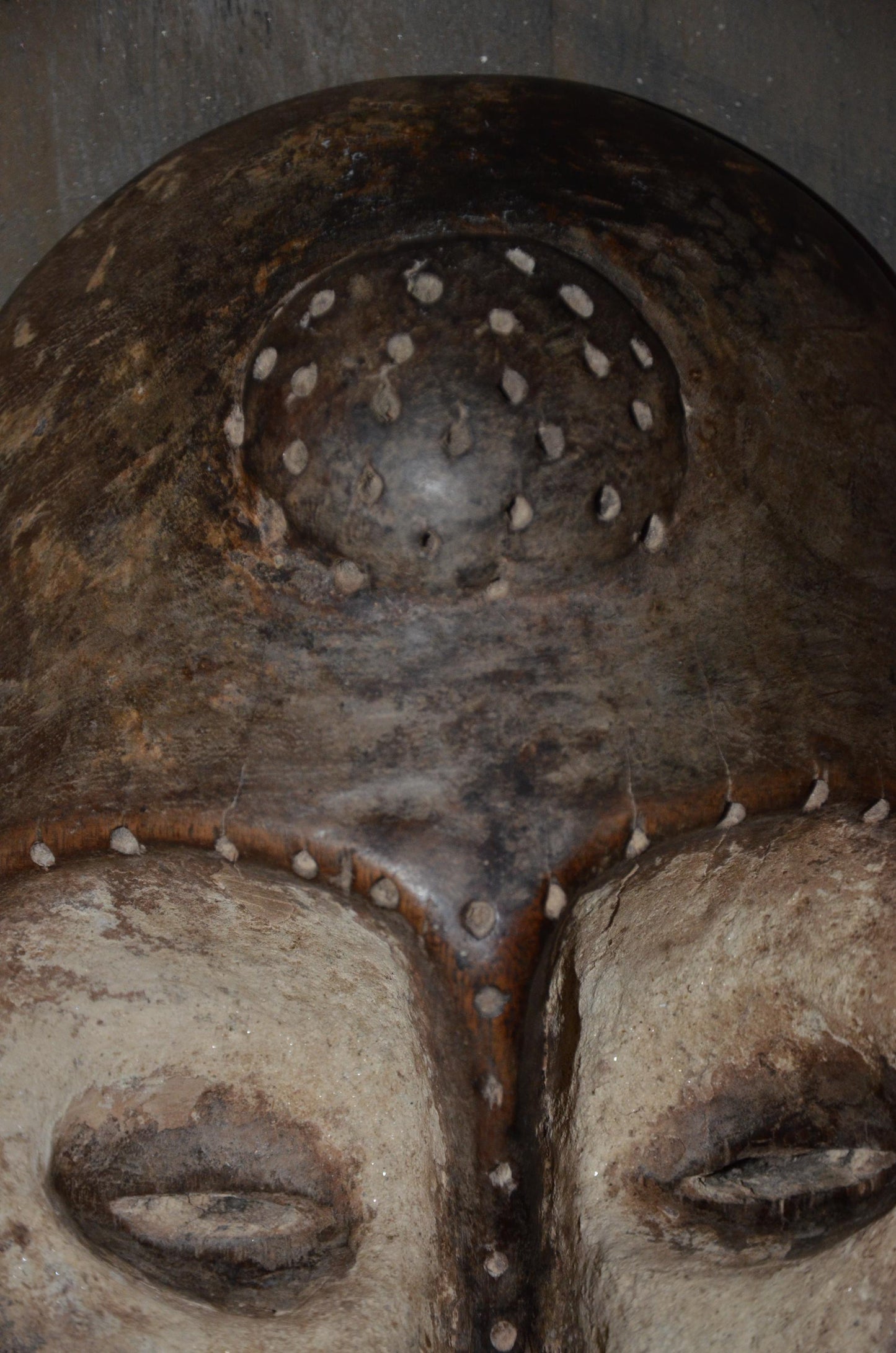 Authentic Bembe Initiation Mask | Congolese Tribal Wood Art