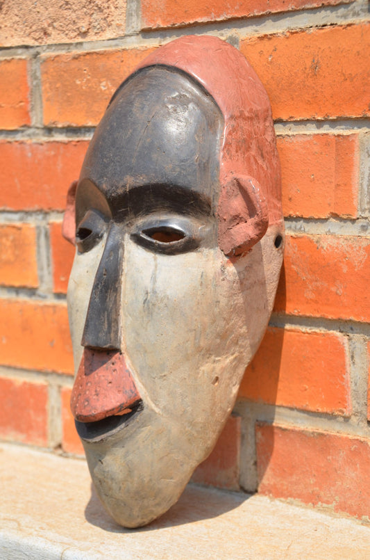Authentic Fang Face Mask | Gabonese Tribal Art
