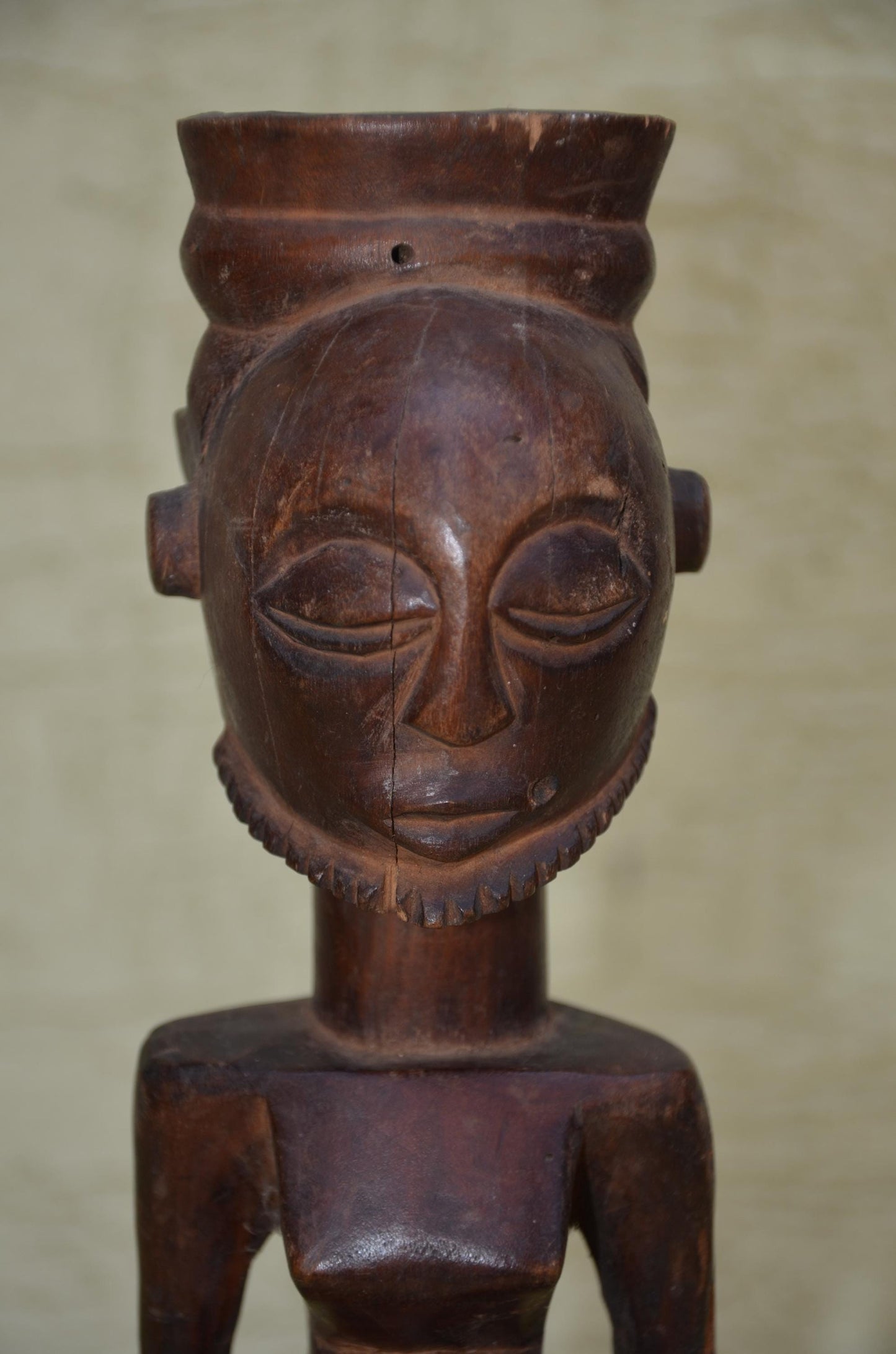 Authentic Hemba Luba Male Ancestor Figure | Congolese Art