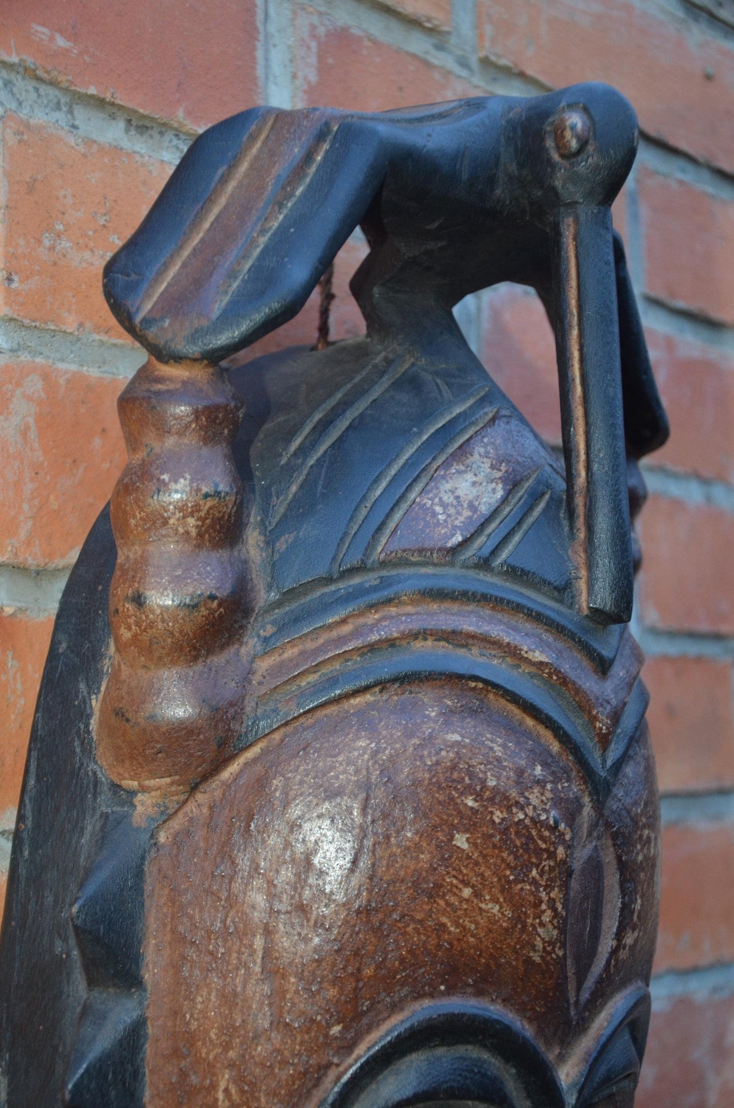 Authentic Guro Portrait Mask | Hand-Carved Ivorian Tribal Art