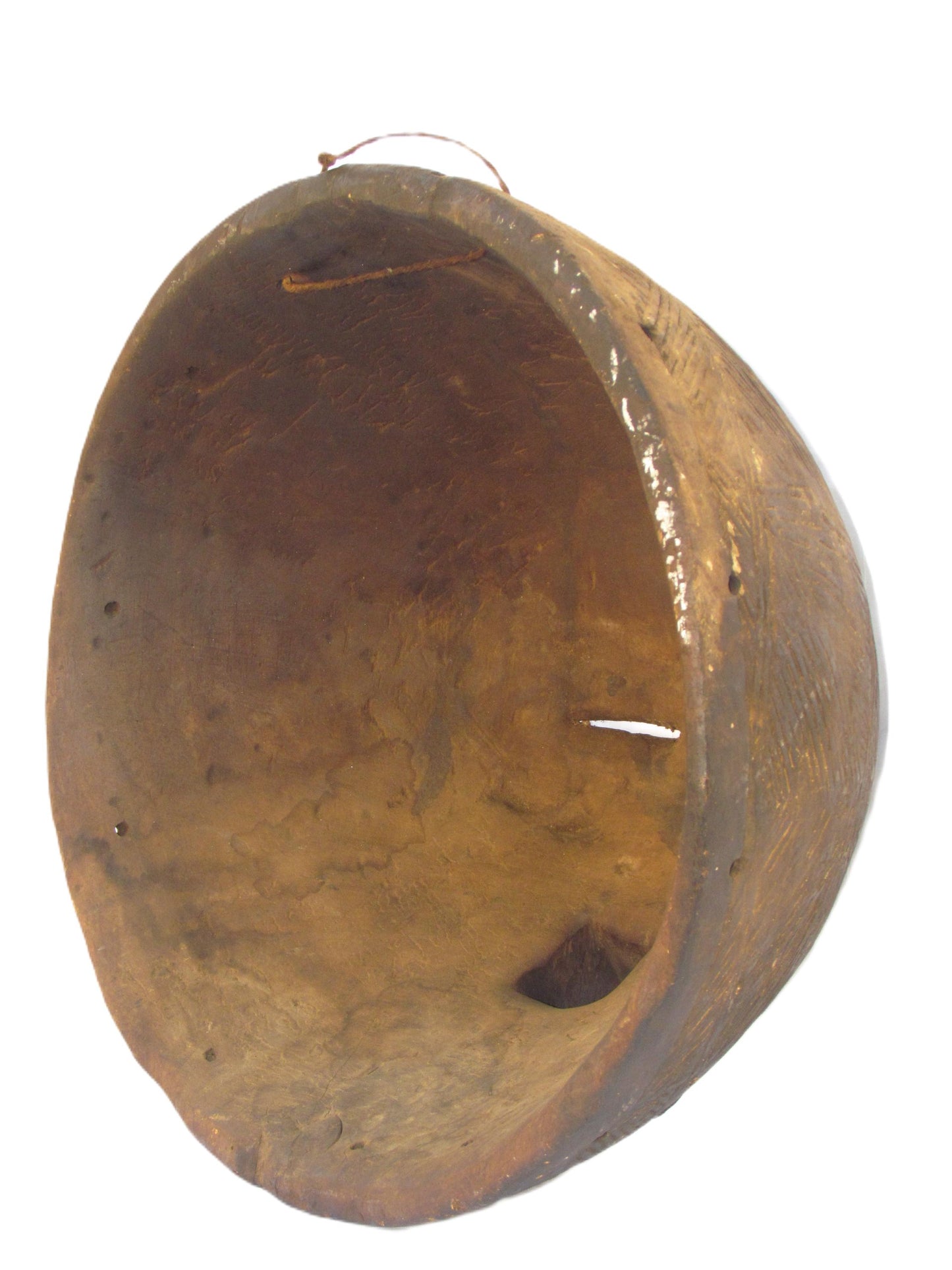 Rare Authentic Luba Kifwebe Mask from former Zaire, now Democratic Republic of Congo, Exceptional Ceremonial Tribal Mask by the Luba People.