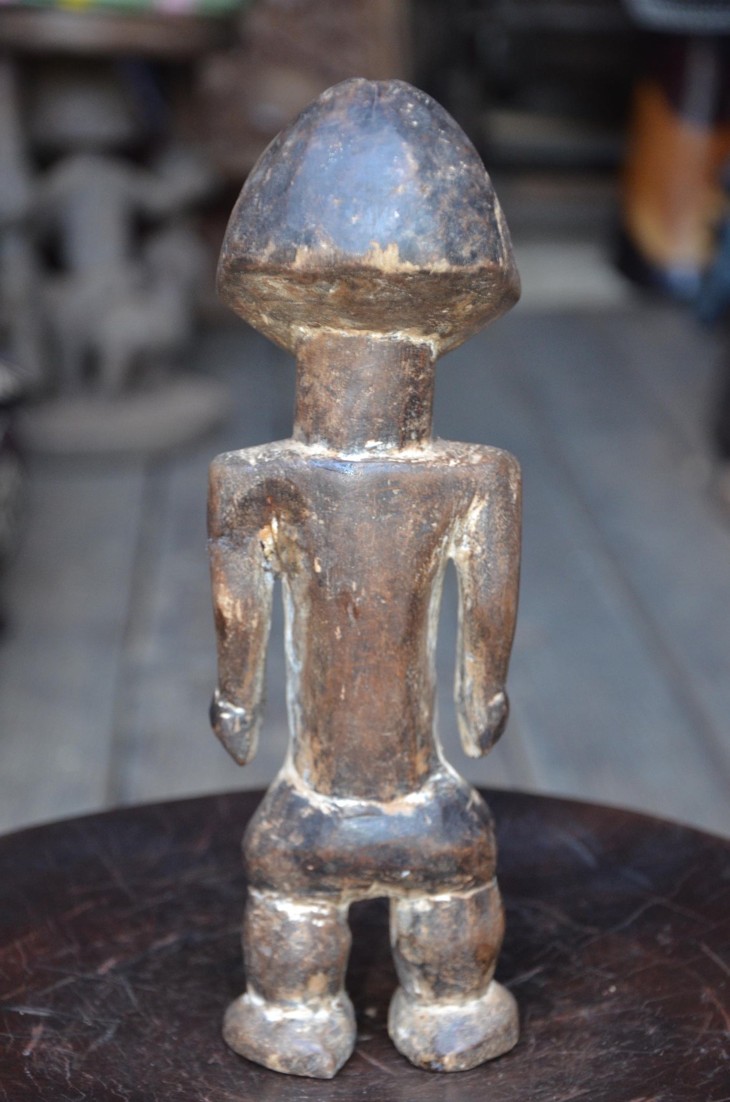 Authentic Tabwa Ancestor Figure | Congolese Tribal Wood Sculpture