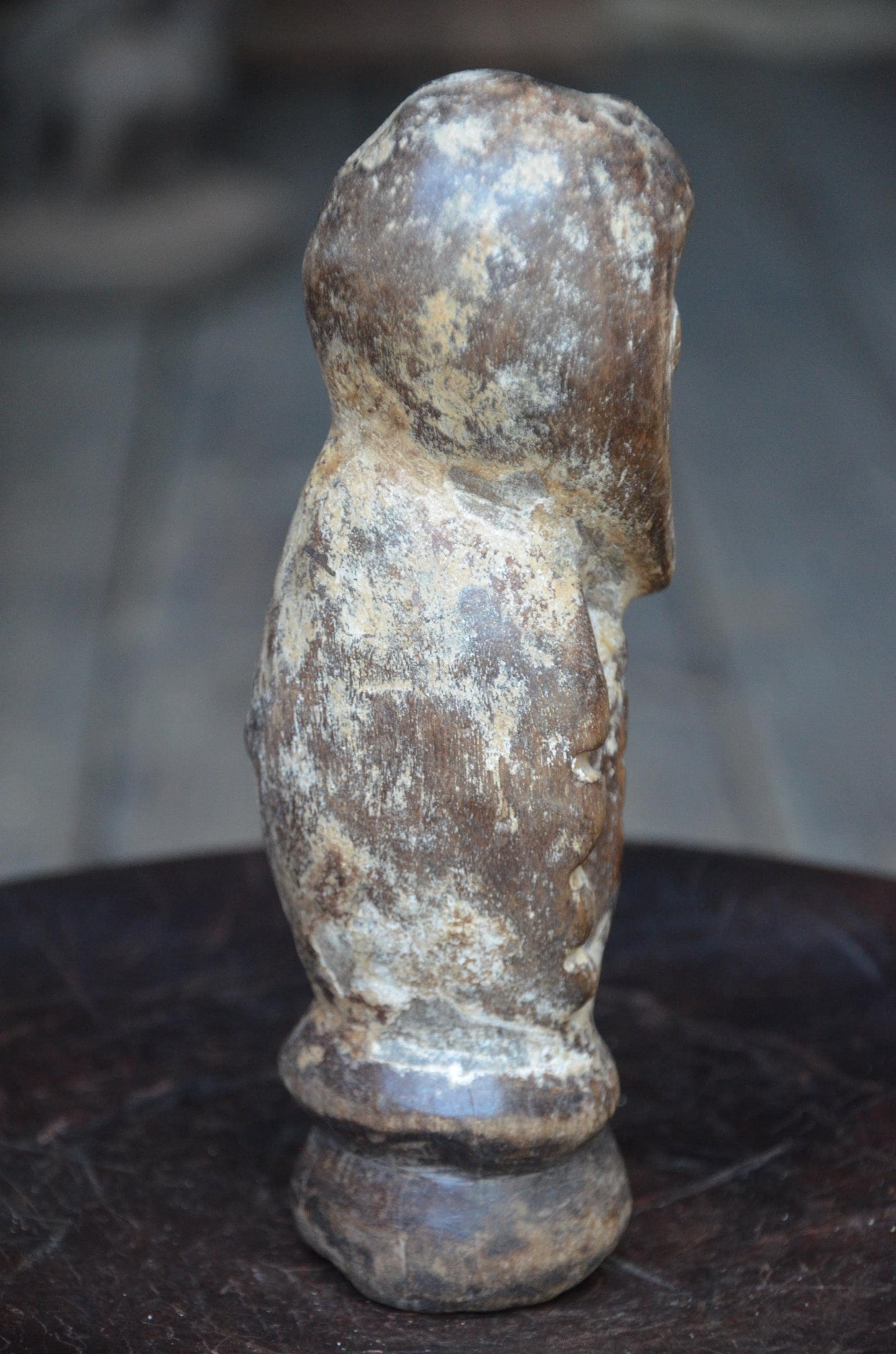 Authentic Lega Initiation Figure | Congolese Tribal Wood Art