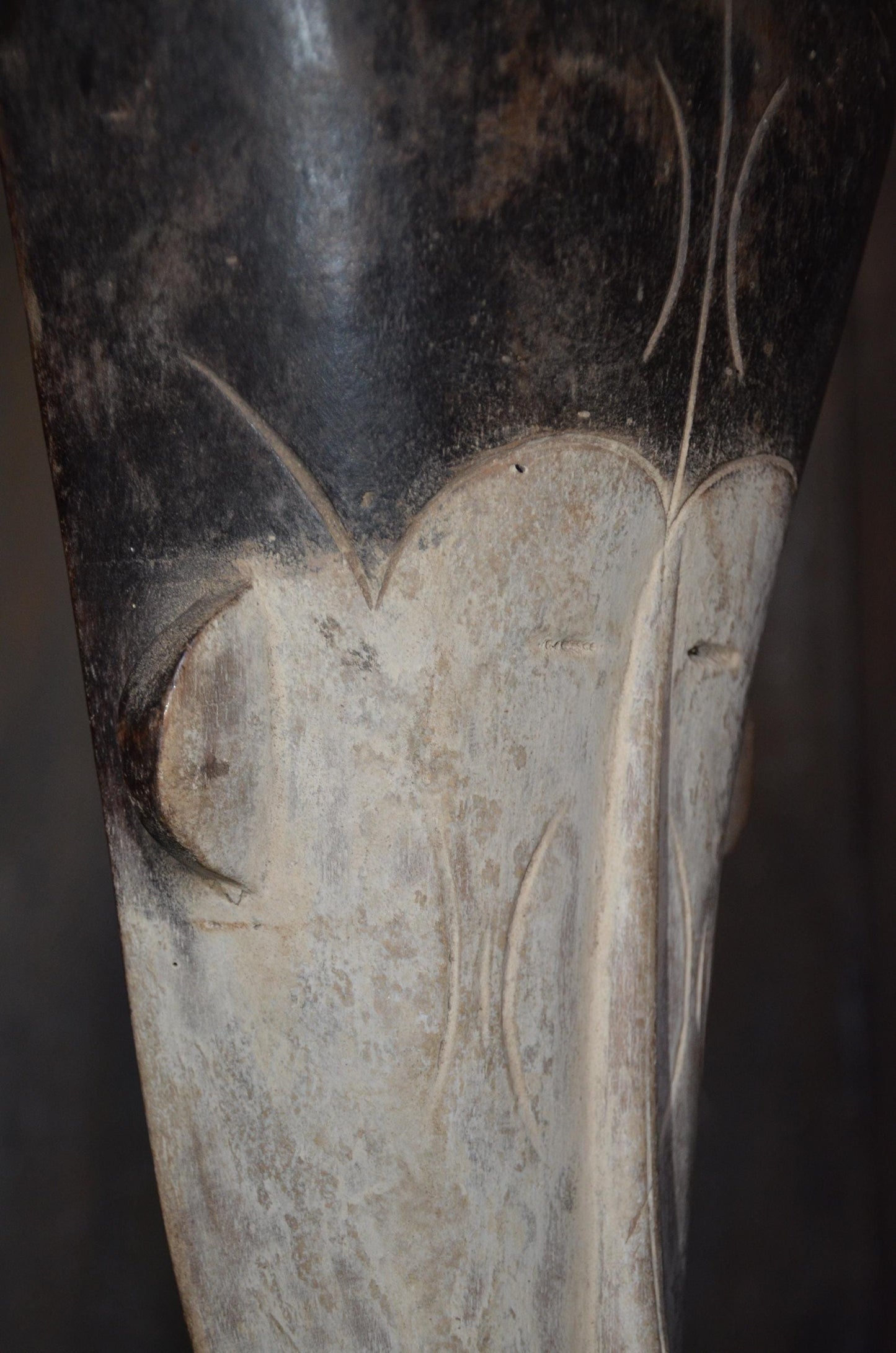 Authentic Fang Ngil Mask | Gabonese Tribal Art | Large Wood Carving