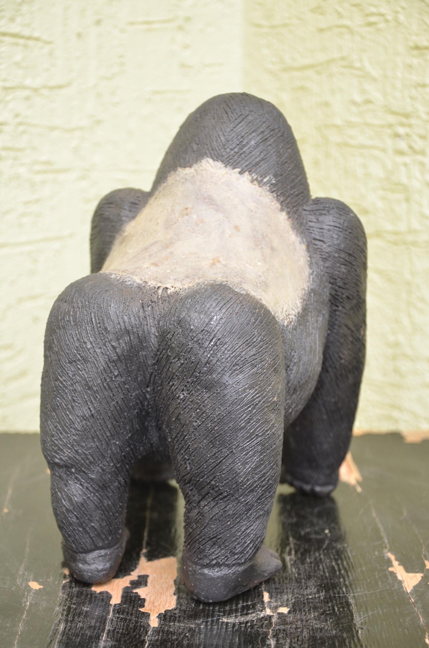 Handcrafted Clay Sculpture | Alpha Silverback Gorilla