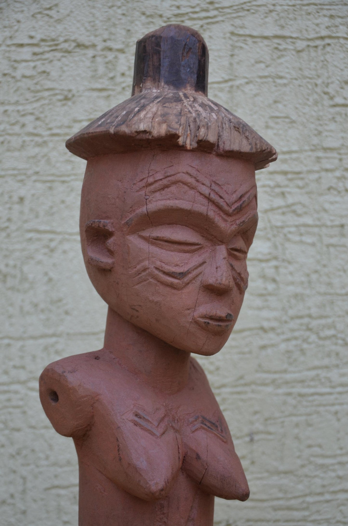 Authentic Chokwe Pende Female Half-Figure | African Art