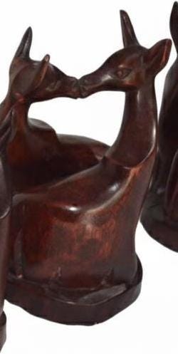 Impala – Hand-Carved Wooden Sculpture