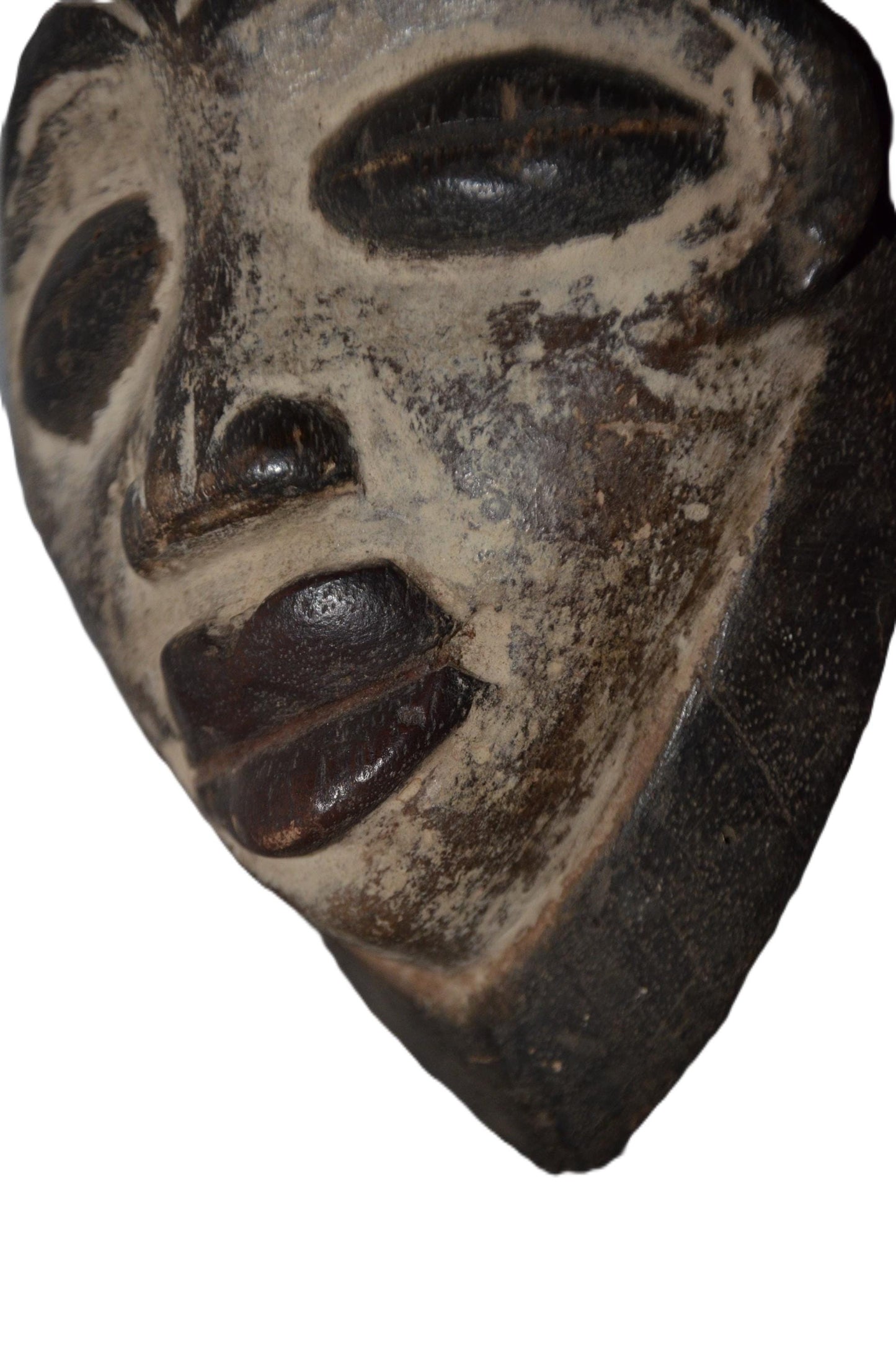 Authentic Bapunu Mask | Punu Tribal Art | Congolese Wood Wall Sculpture