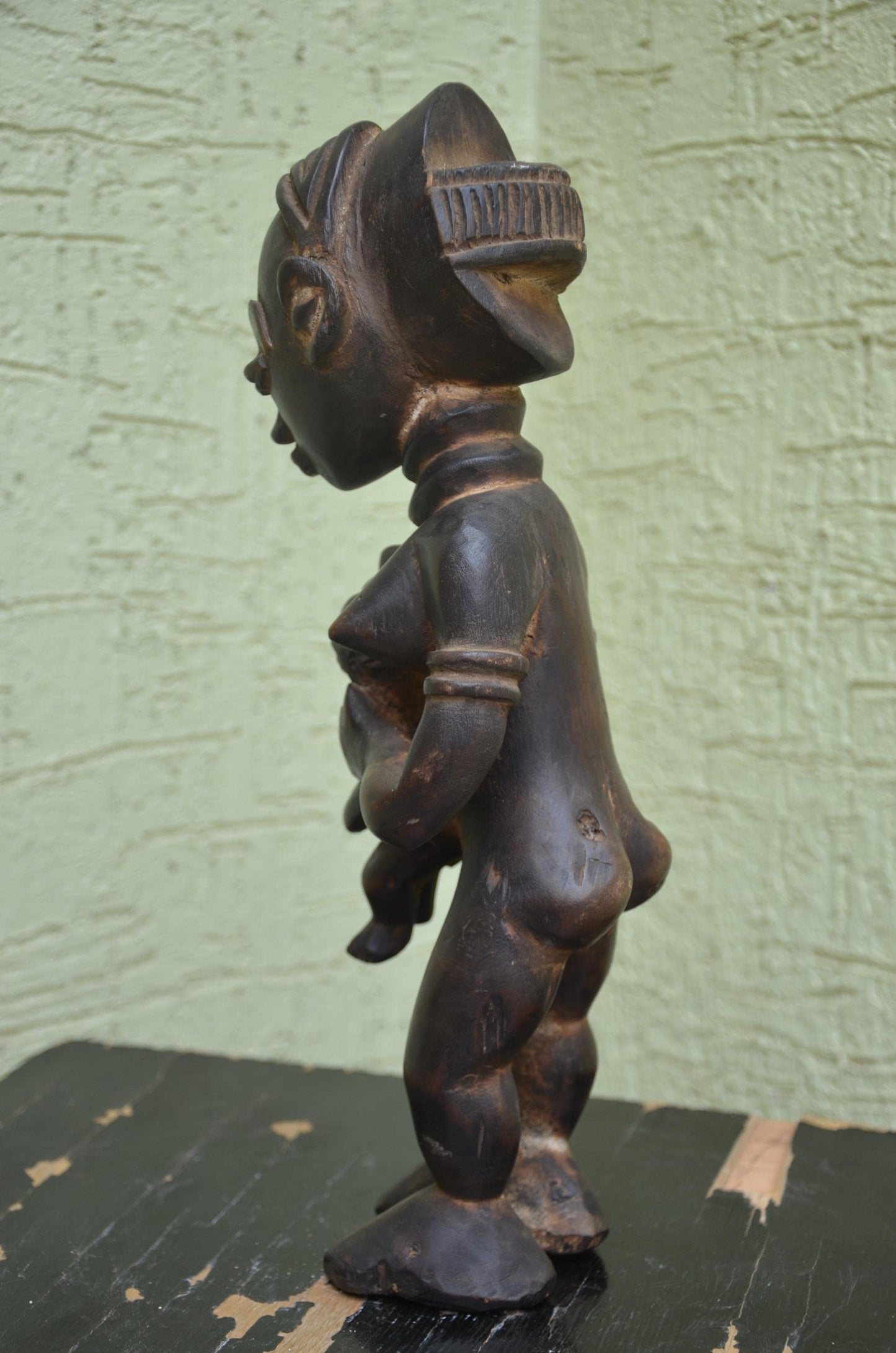 Authentic Kongo/Yombe Maternity Statue | Congolese Tribal Art