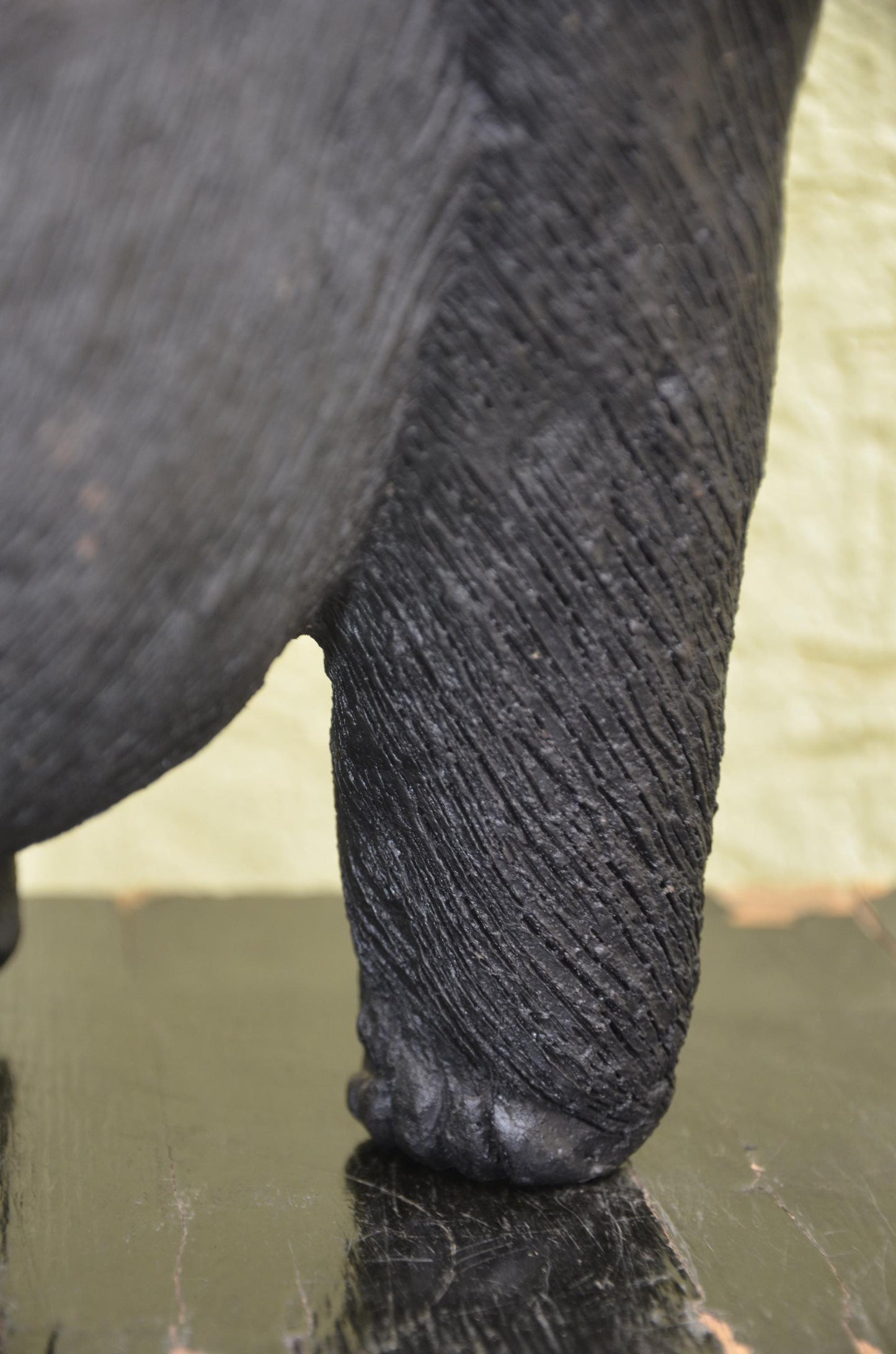 Handcrafted Clay Sculpture | Silverback Gorilla