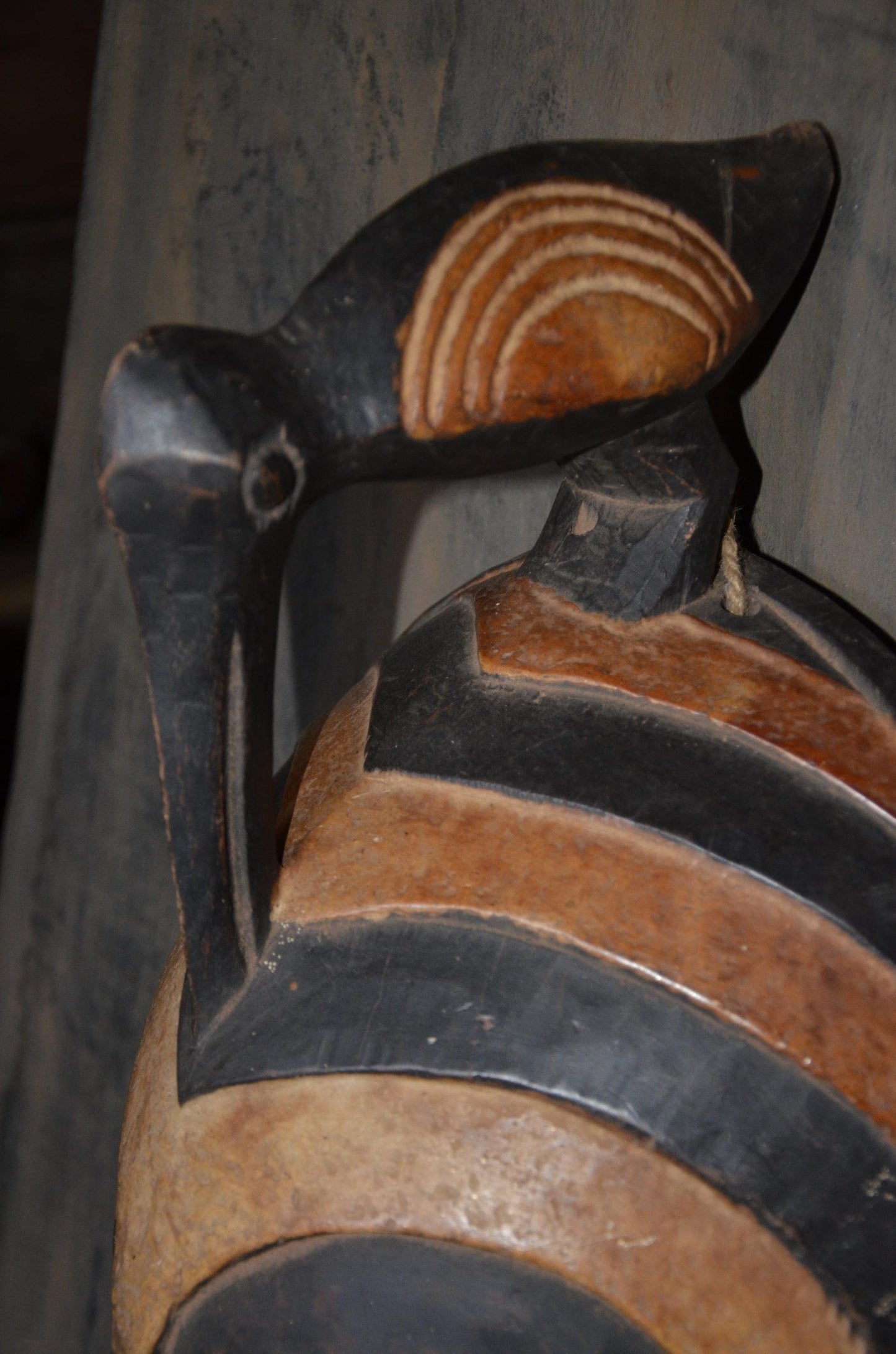 Authentic Luba-Songye Bifwebe Mask | Congolese Tribal Art