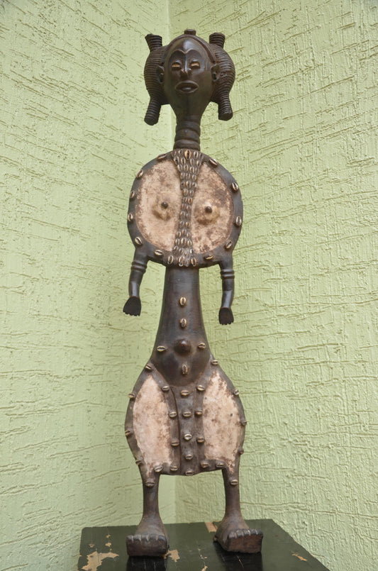 Authentic Namji/Dowayo Fertility Doll | Cameroonian Art