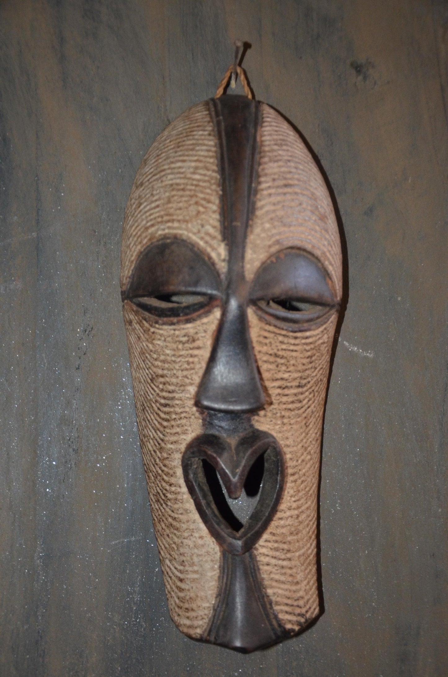 Authentic Songye Kifwebe Mask | Geometric Congo Tribal Art