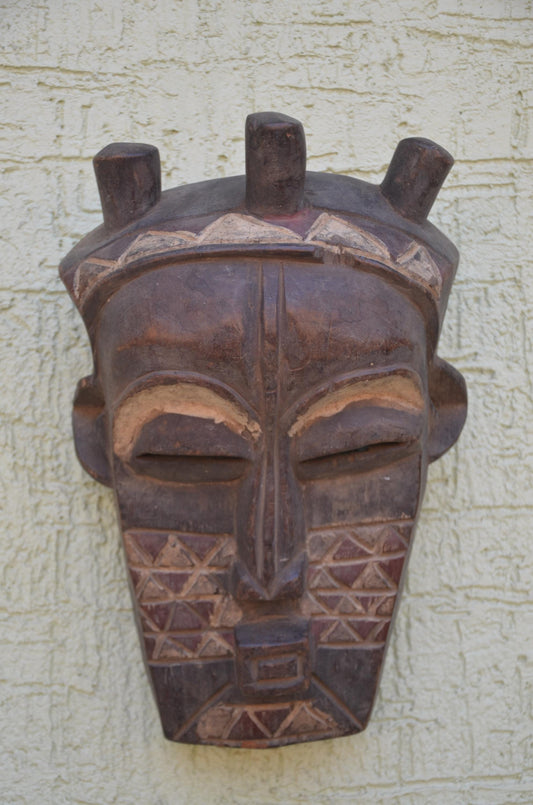 Authentic Chokwe Face Mask | African Tribal Art