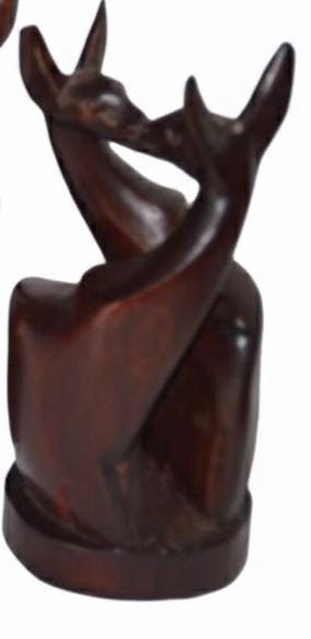 Impala – Hand-Carved Wooden Sculpture