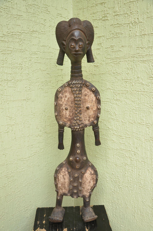 Unique Namji/Dowayo Fertility Doll | Cameroonian Tribal Art