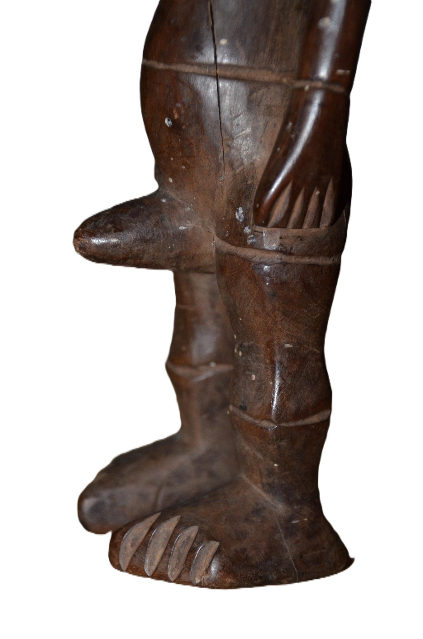 Authentic Ngweto Statue | Congolese Tribal Art | Hand-Carved Wood Sculpture