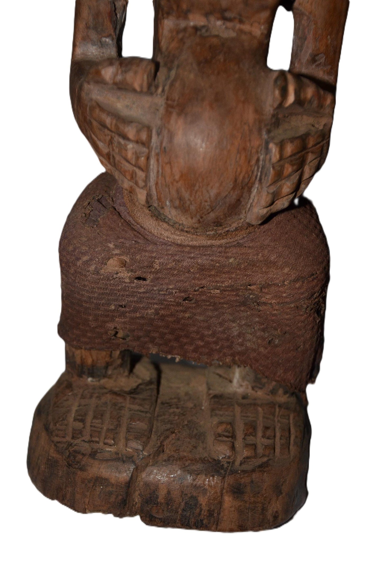 Authentic Songye Statue | Congolese Tribal Art | Hand-Carved Wood Art