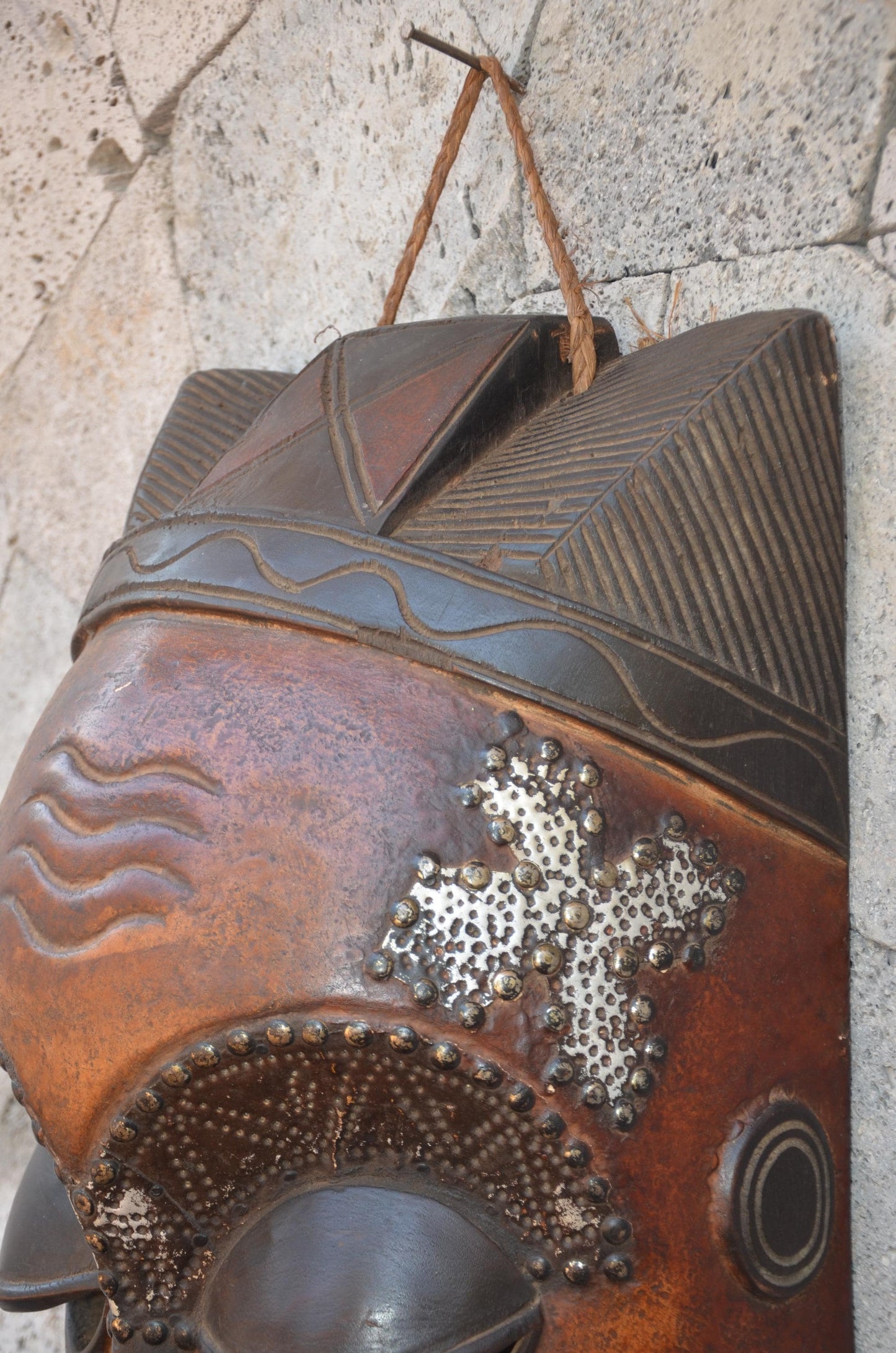 Authentic Pende Mask | Large Congolese Tribal Art | Statement Piece