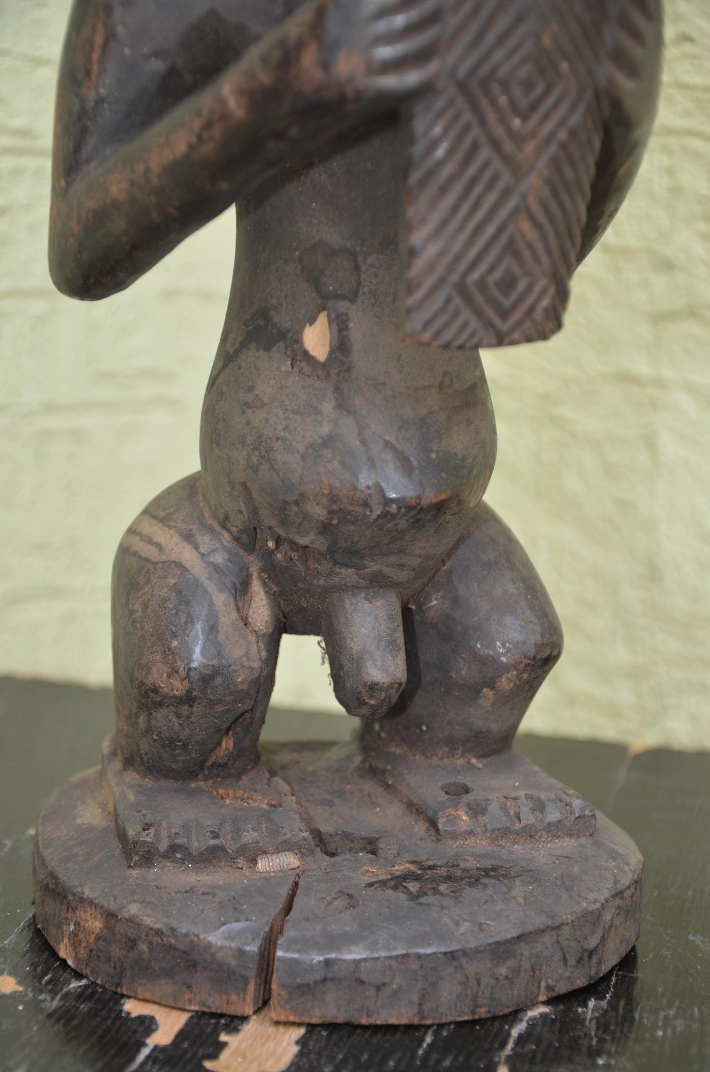 Authentic Kusu/Hemba Male Ancestor Figure | Congolese Art