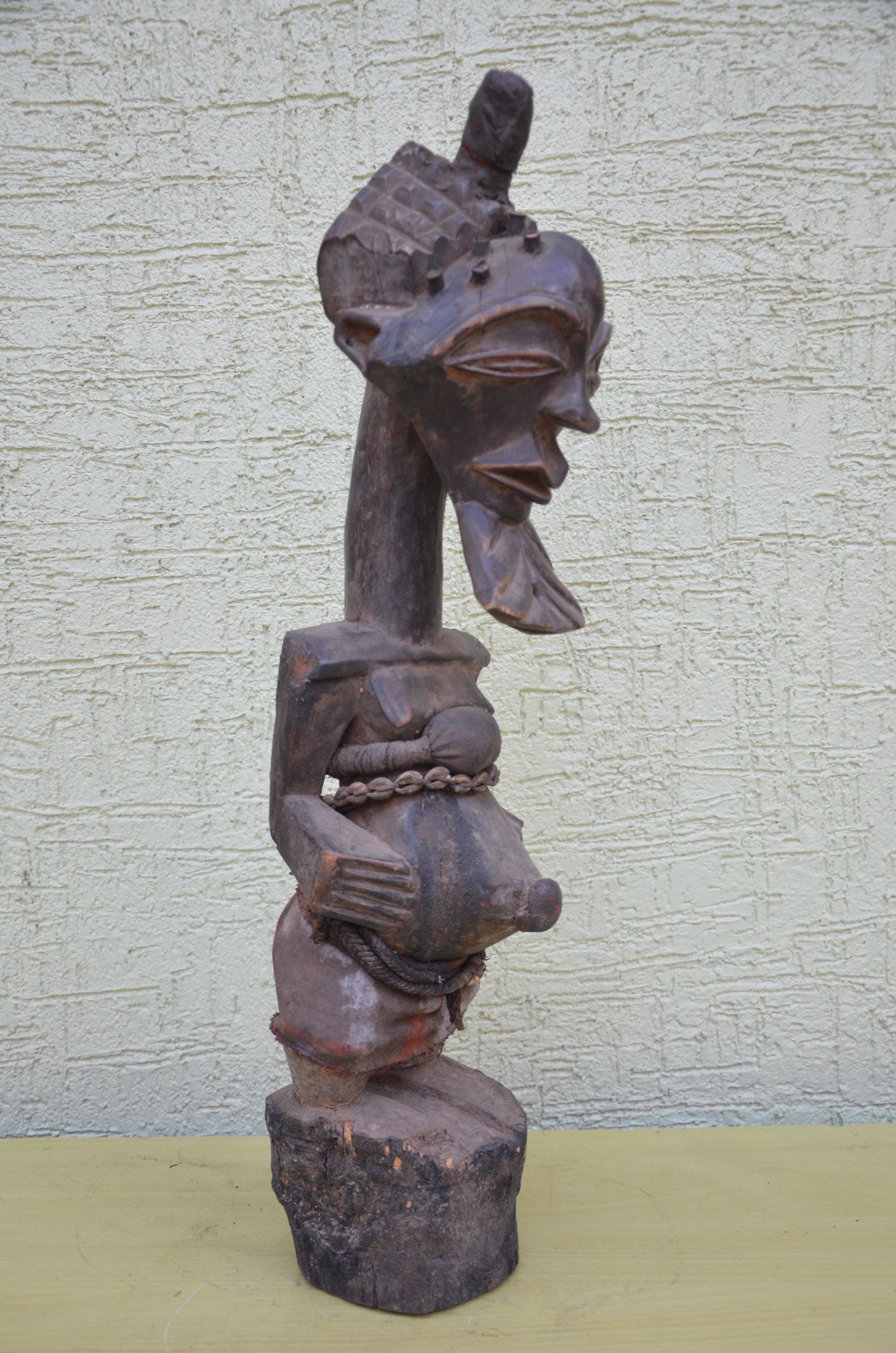 Large Female Songye Power Figure | DRC Tribal Art