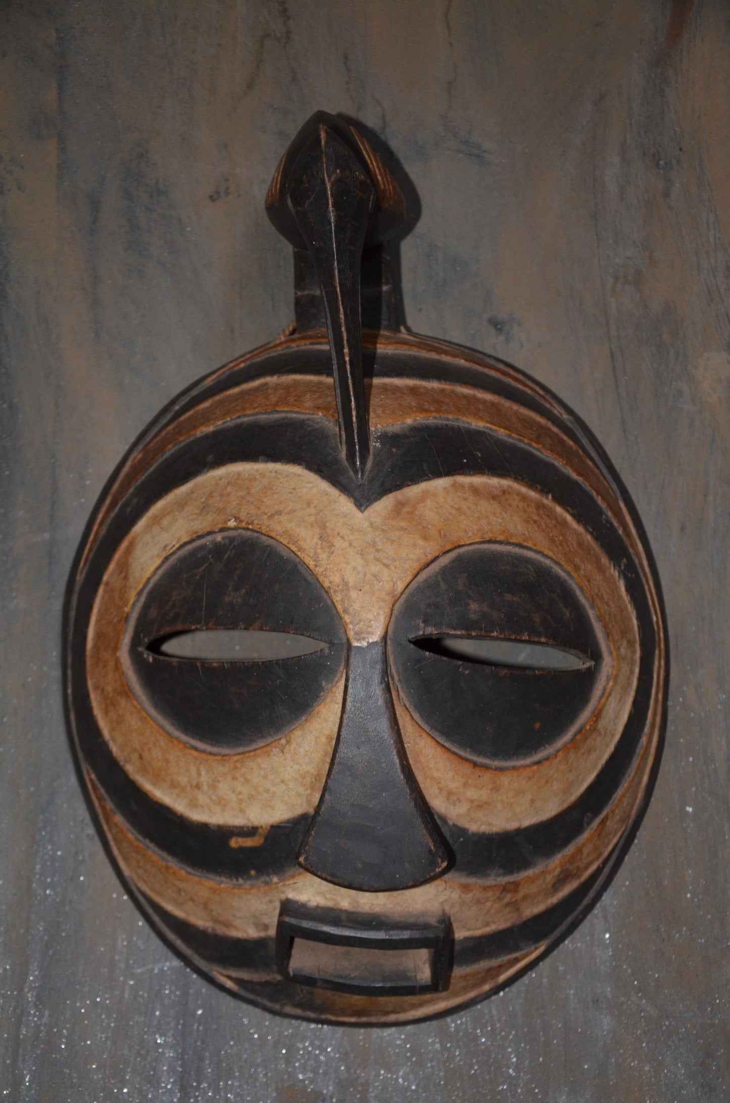 Authentic Luba-Songye Bifwebe Mask | Congolese Tribal Art