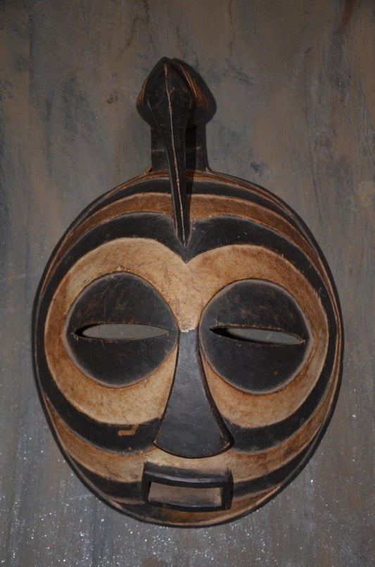 Authentic Luba-Songye Bifwebe Mask | Congolese Tribal Art