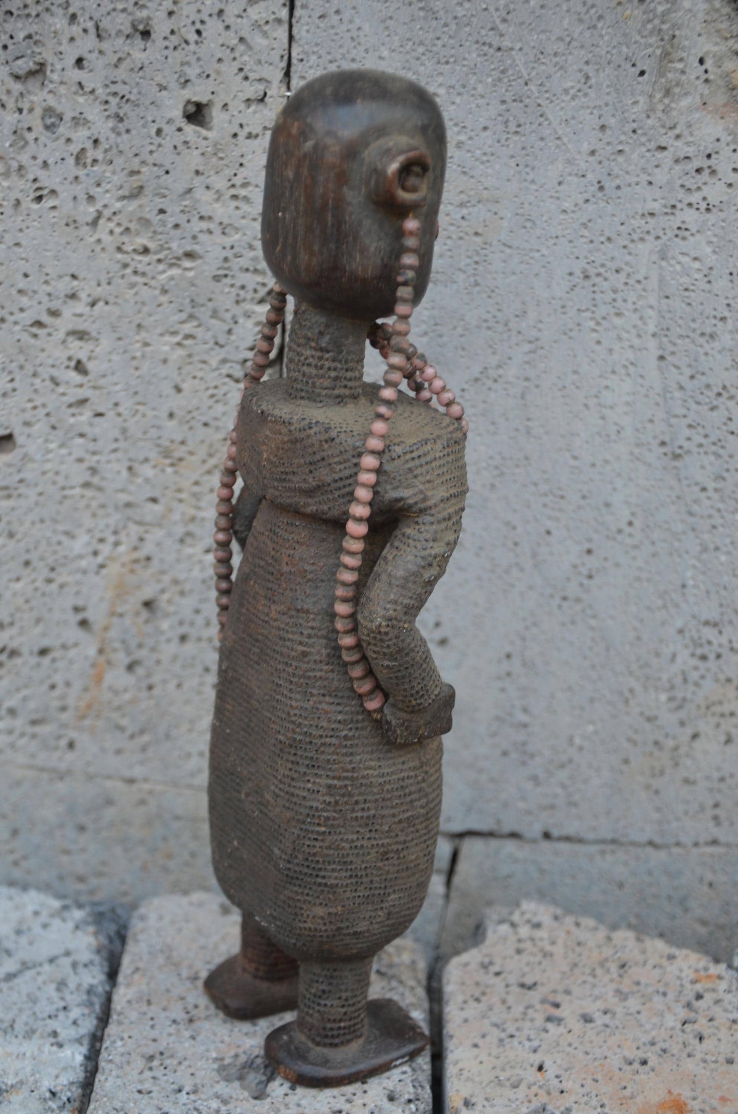 Authentic Namji Fertility Doll | Cameroonian Tribal Art | Ritual Object