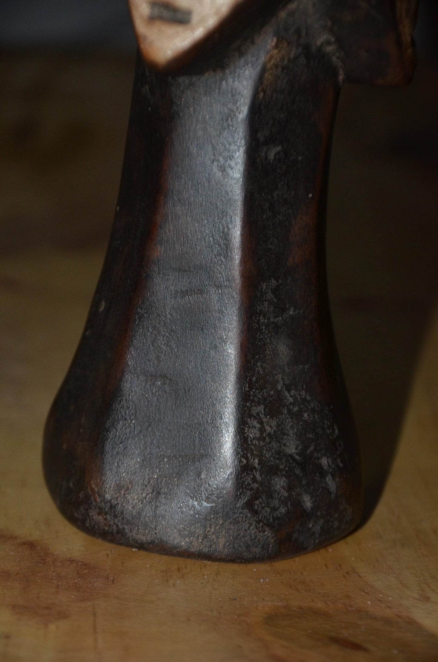 Authentic Lega Statue | Congolese Tribal Art | Hand-Carved Wood Sculpture