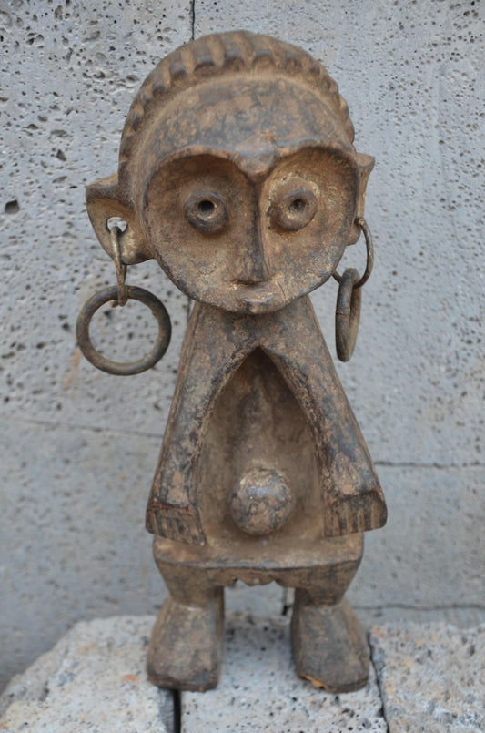 Authentic Kasingo Ancestral Figure | Congolese Tribal Art | Rare