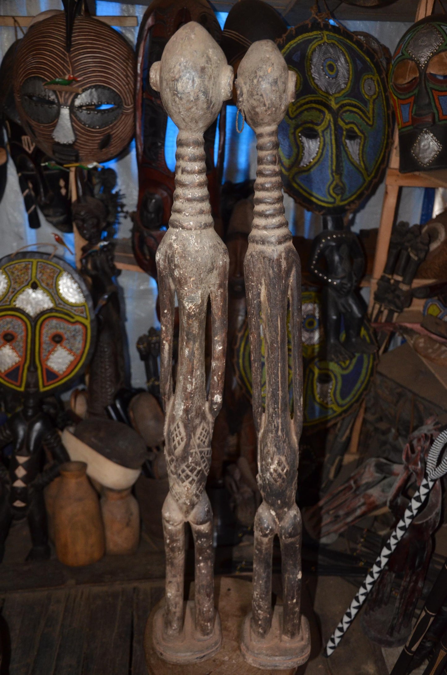 Authentic Mumuye Figure | Lagalagana Ancestor Art | Nigerian Tribal Statue