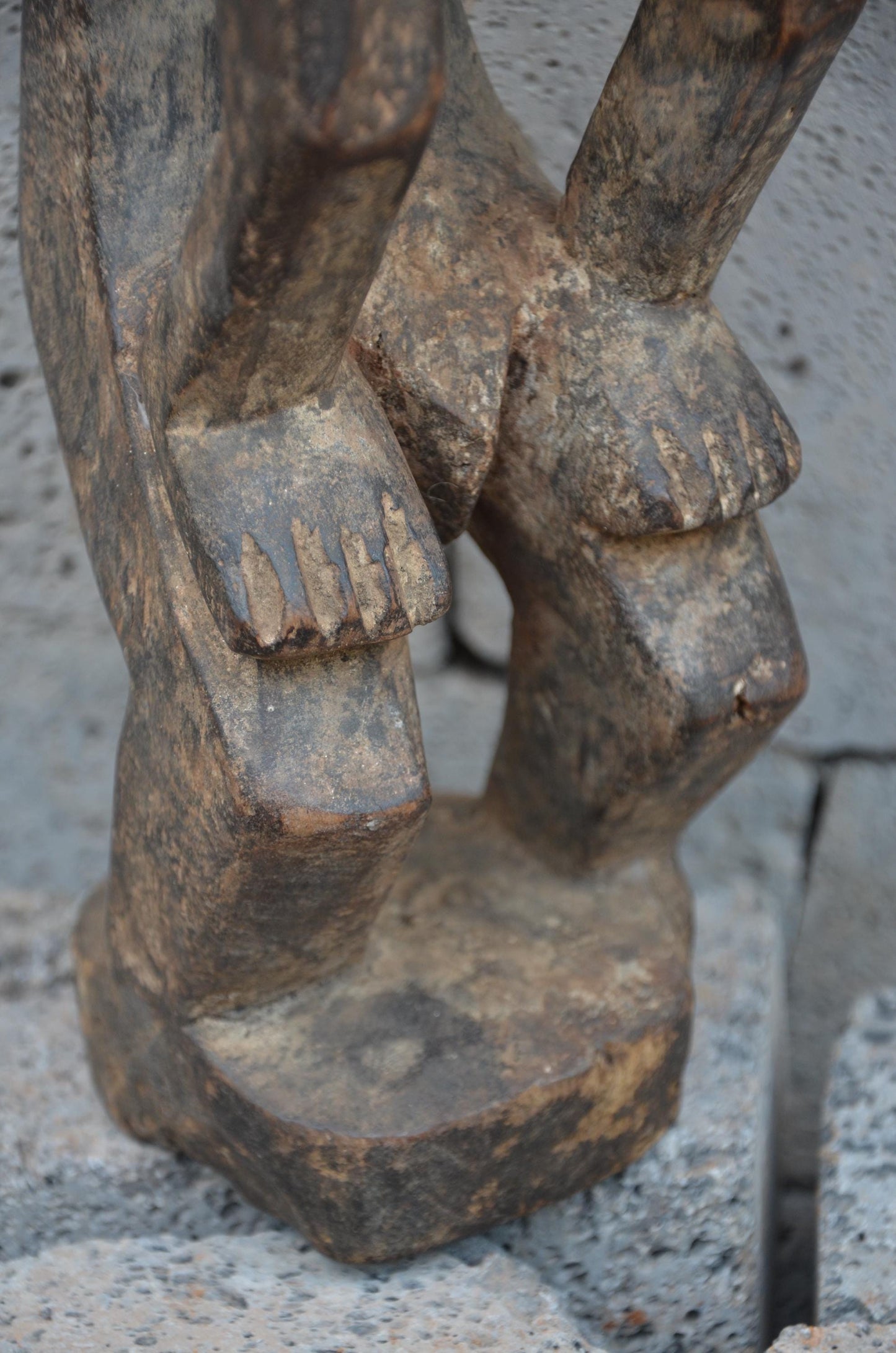 Authentic Kaka Power Figure | Cameroonian Tribal Art | Hand-Carved