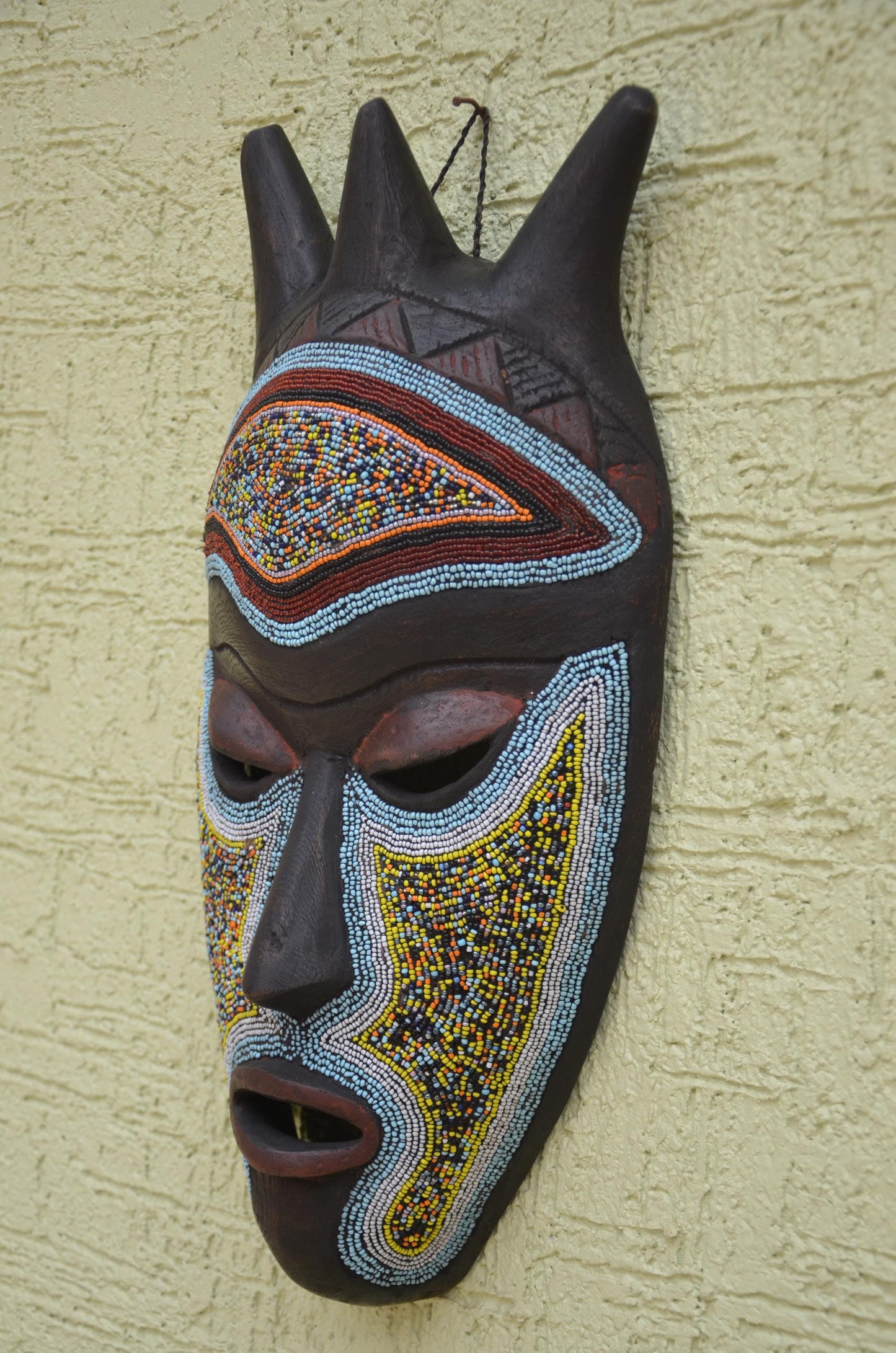 Authentic Lwalwa Tribal Mask | Congolese Art