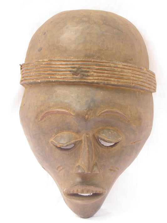 Masques traditionnels africains en bois sculptés à la main, fabriqués à la main en RDC