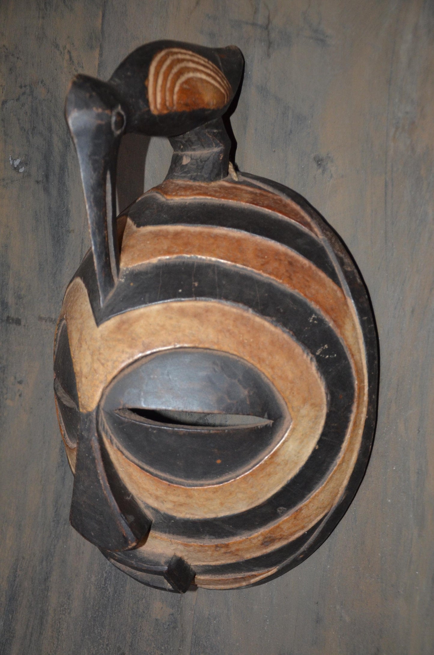 Authentic Luba-Songye Bifwebe Mask | Congolese Tribal Art