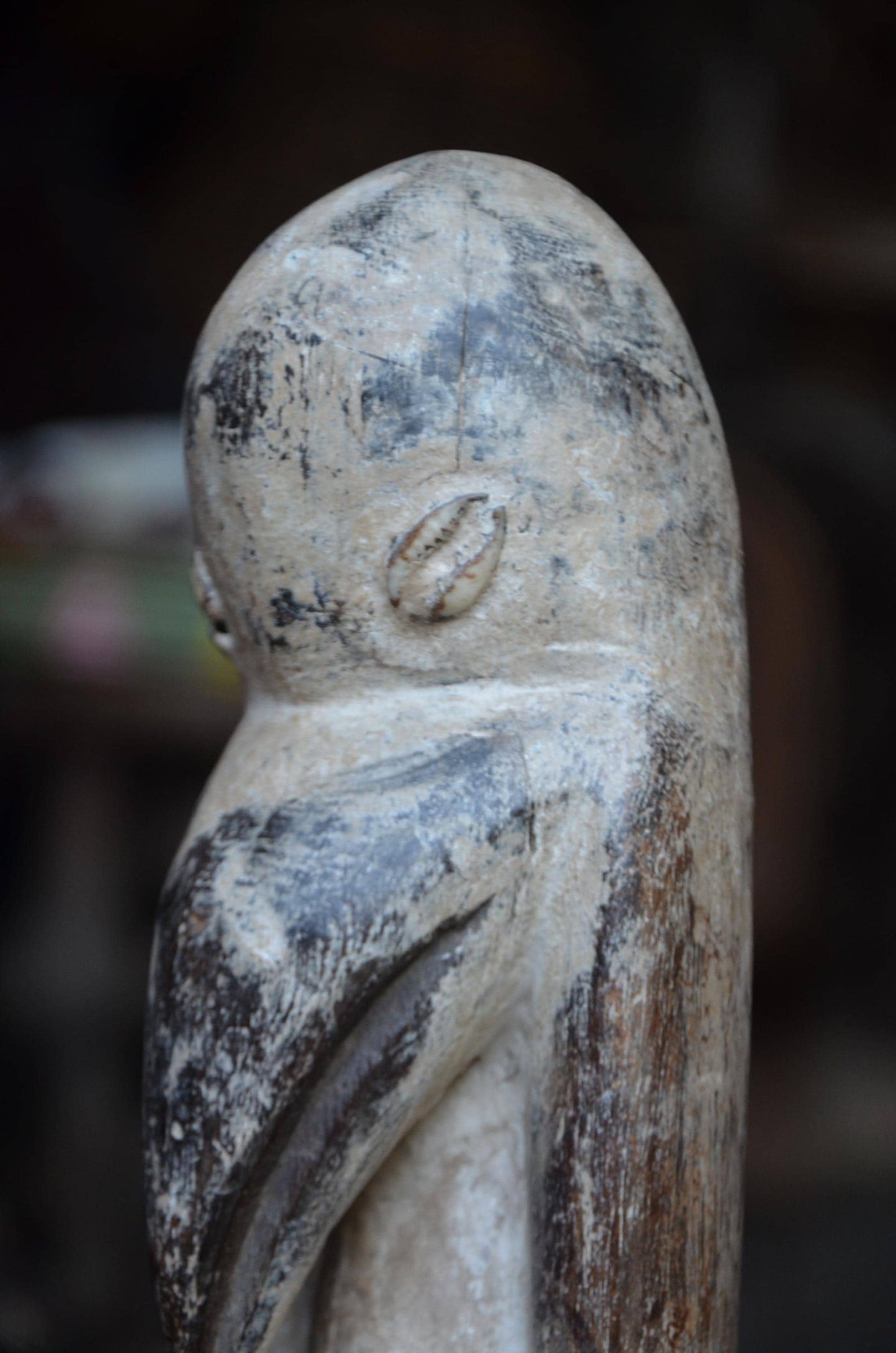 Authentic Lega Bird Figure | Congolese Tribal Art | Hand-Carved Wood