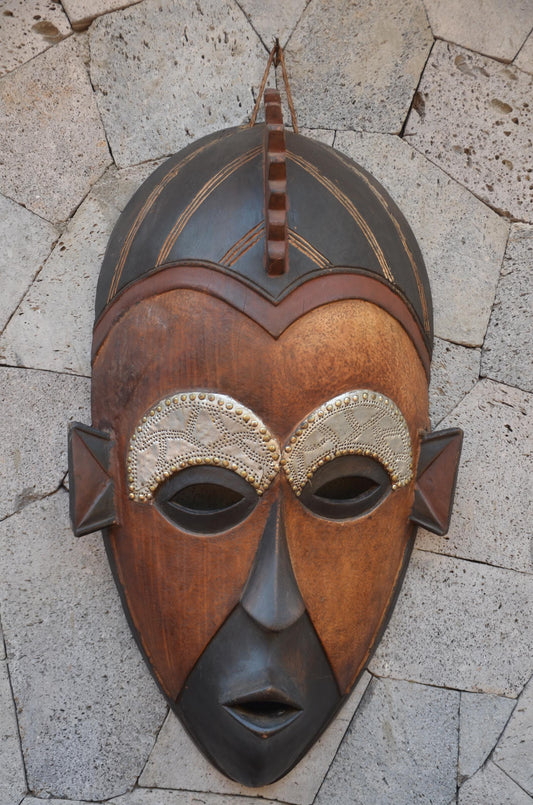 Authentic Yaure Mask | Ivory Coast Tribal Art | Statement Piece