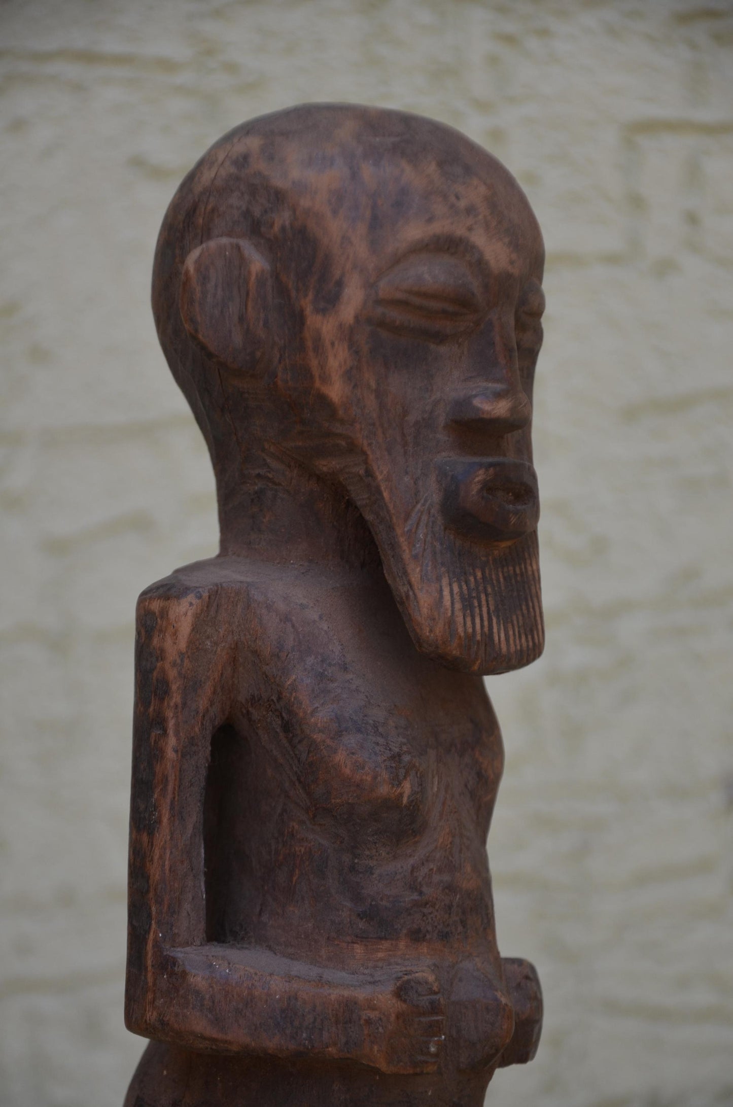Authentic Hemba Luba Male Ancestor Figure | Congolese Art