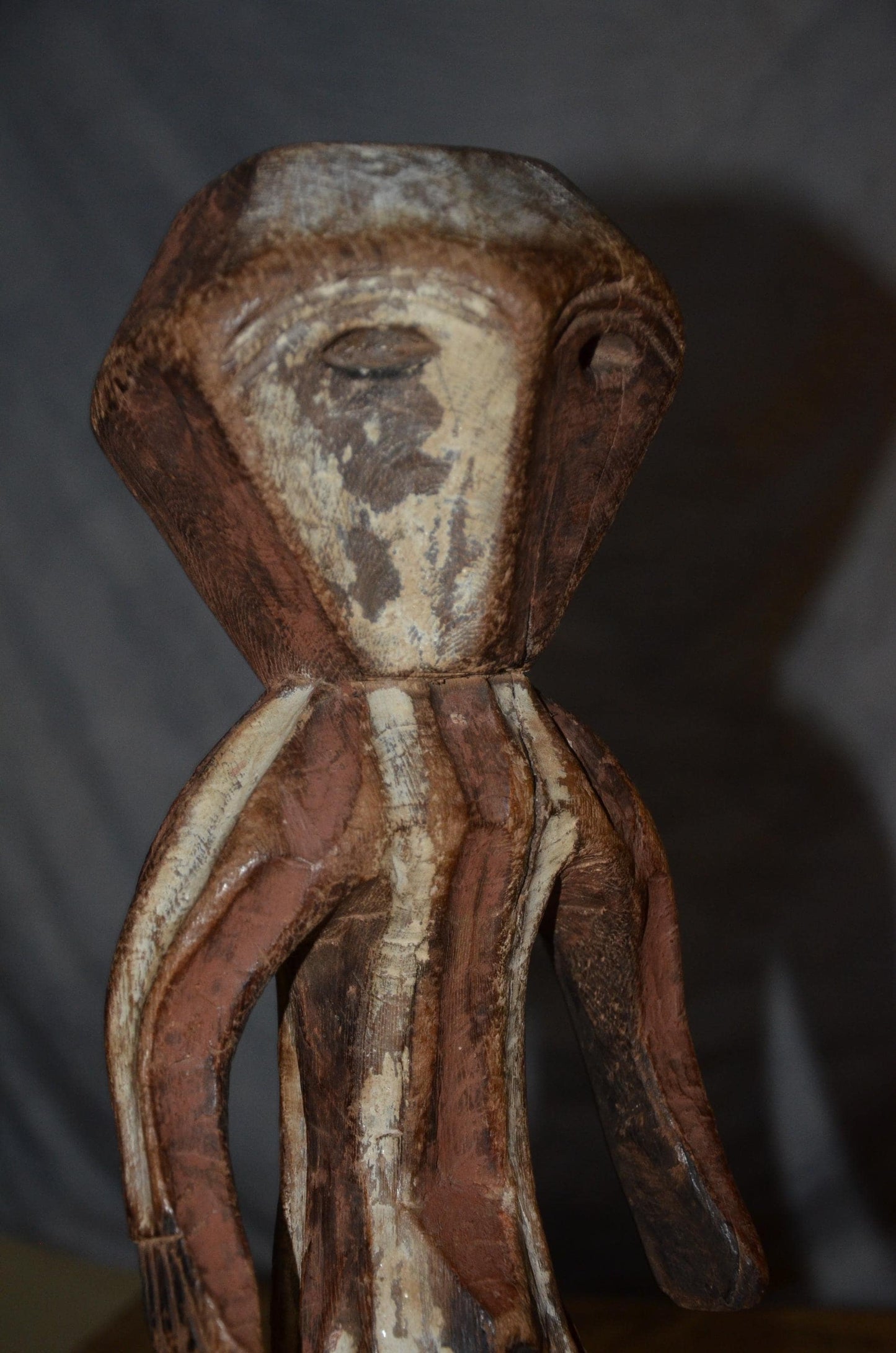 Authentic Mbole Statue | Congolese Tribal Art | Hand-Carved Wood Sculpture