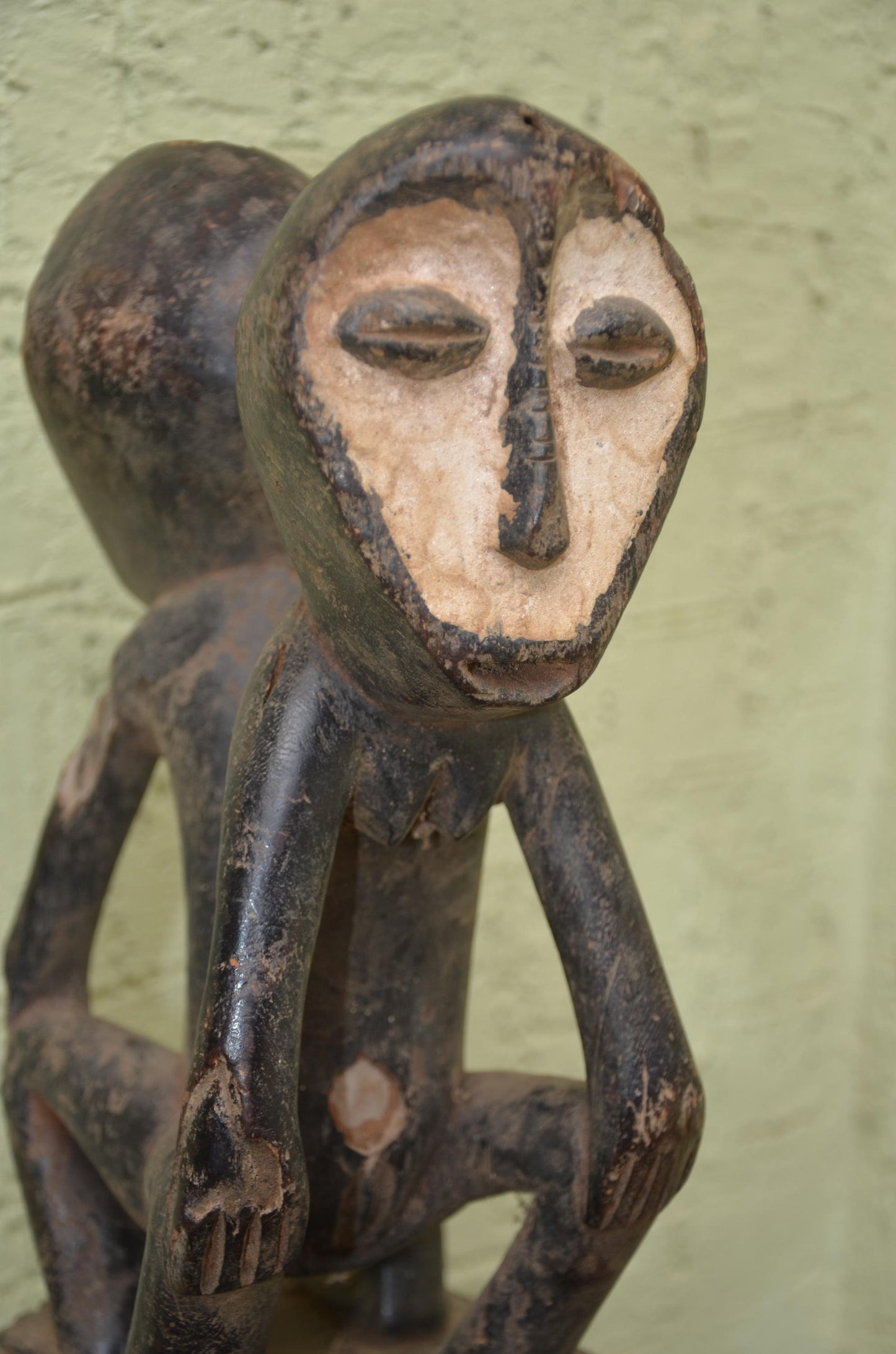Authentic Lega Janus Figure | Congolese Philosophical Art