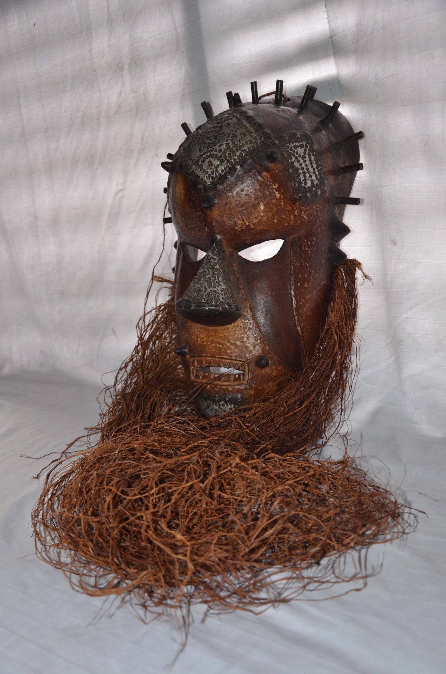 Biombo Tshimwana Mask | Hand-Carved Congolese Tribal Art