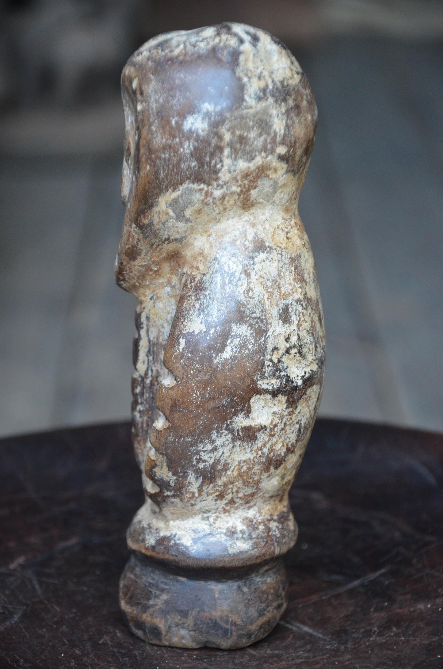 Authentic Lega Initiation Figure | Congolese Tribal Wood Art