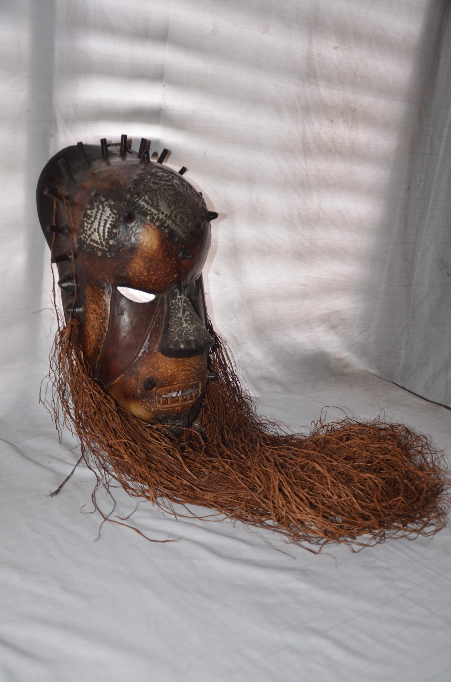 Biombo Tshimwana Mask | Hand-Carved Congolese Tribal Art