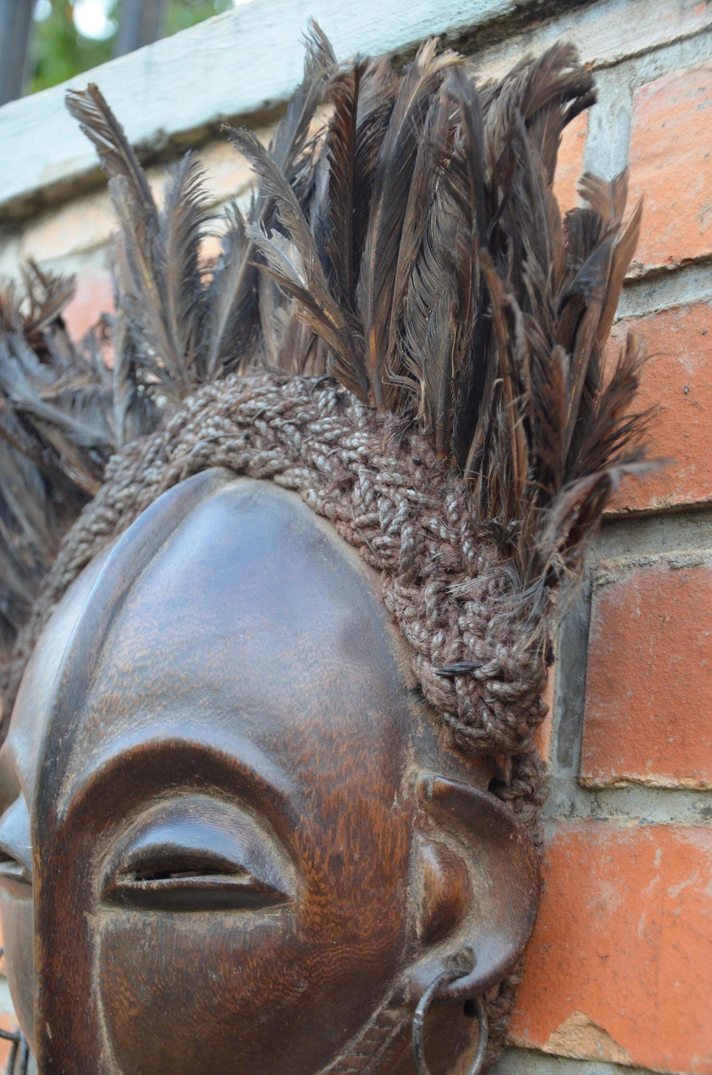 Authentic Pende/Mbagani Facial Mask | Congolese Tribal Art