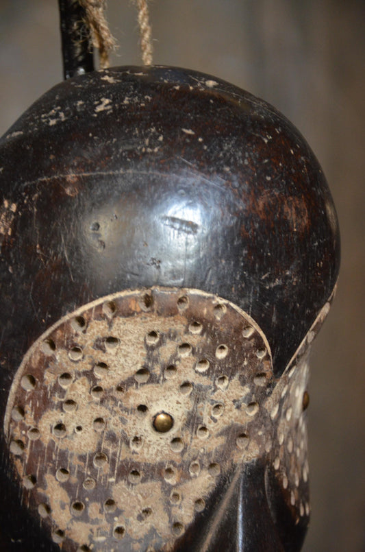 Authentic Lega Mask | Idumu Ancestral Art | Congo Tribal Woodcarving
